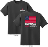 American Lives Matter Short Sleeve Flag T-Shirt